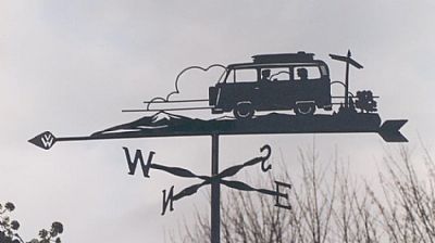 VW Camper weather vane