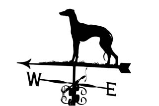 Greyhound weathervane
